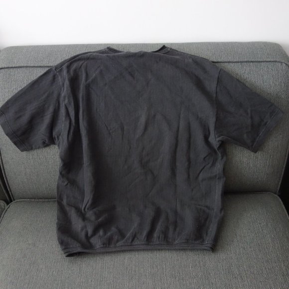 Filatures du Lion Short Sleeve Black Top - Size M - Picture 5 of 11